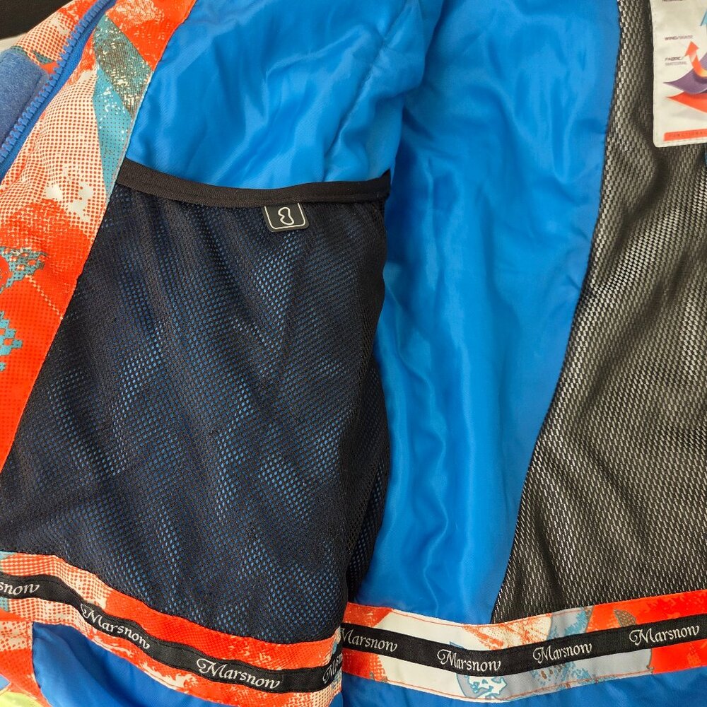 Marsnow Aquitech Multi-color, Puffer Removable hood Sporty Contemporary Women XL - Picture 8 of 14
